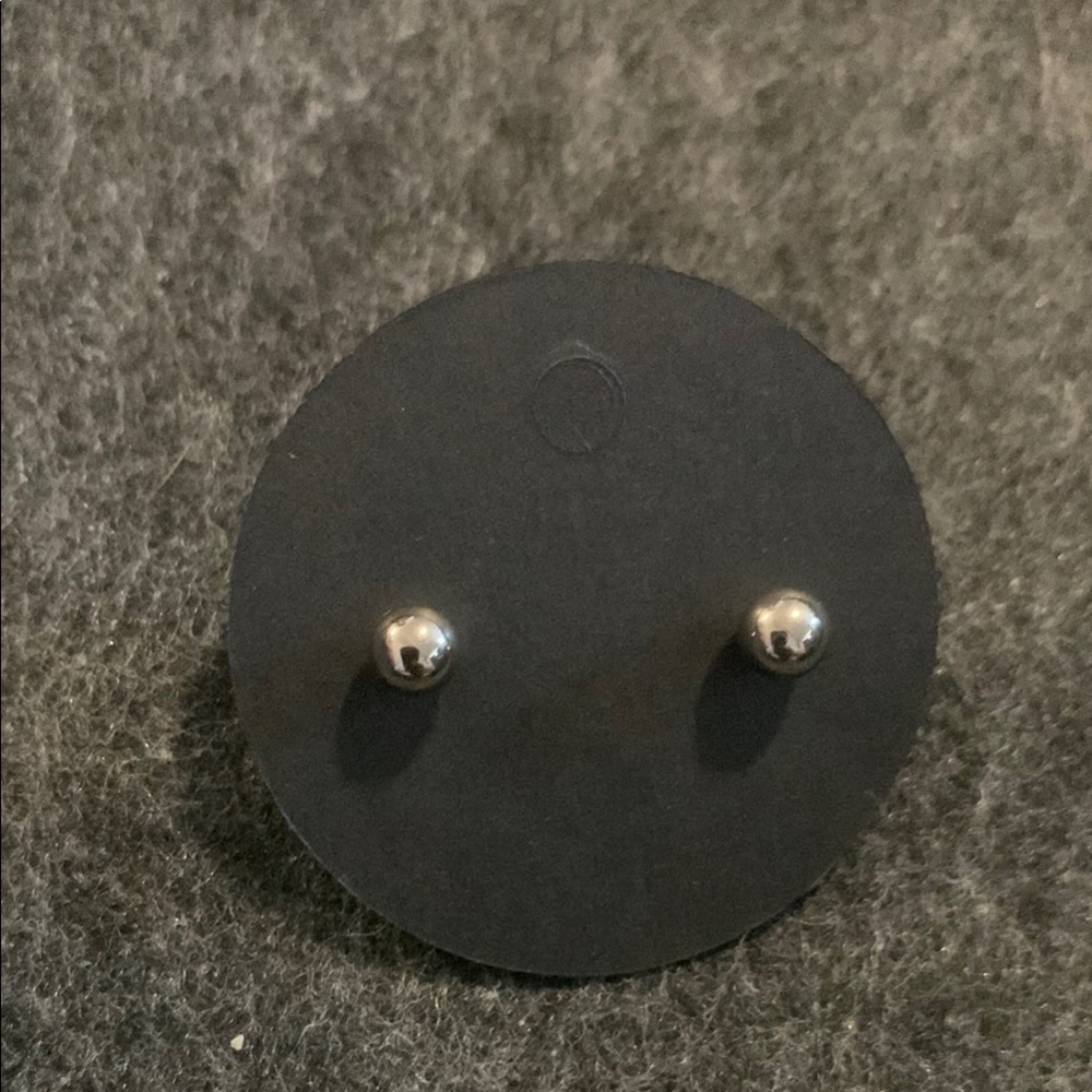 Vintage Sterling Silver Stud Earrings